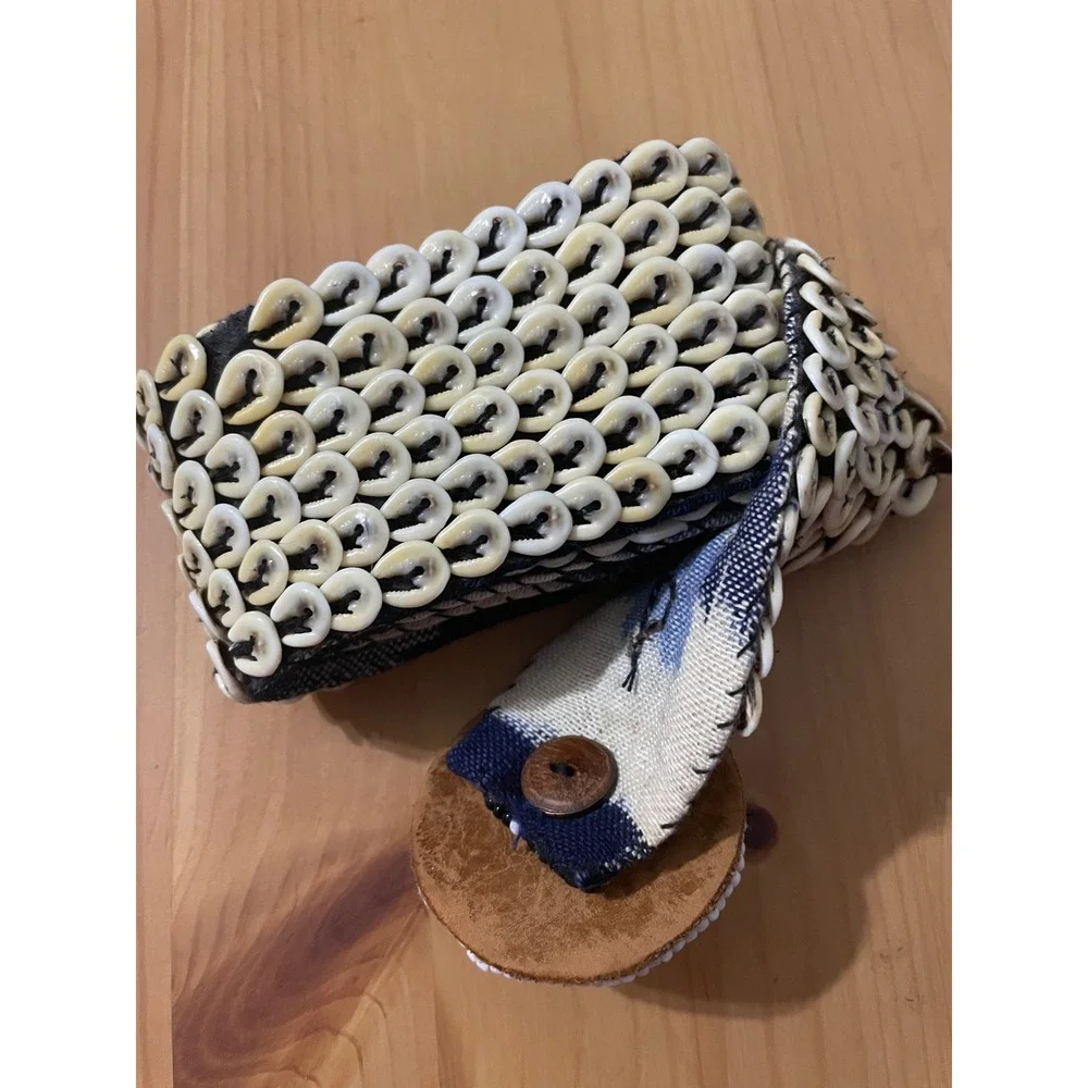 Handmade Bohemian‎ Shell Beaded Wide Belt 32